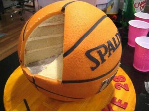 basketball cake